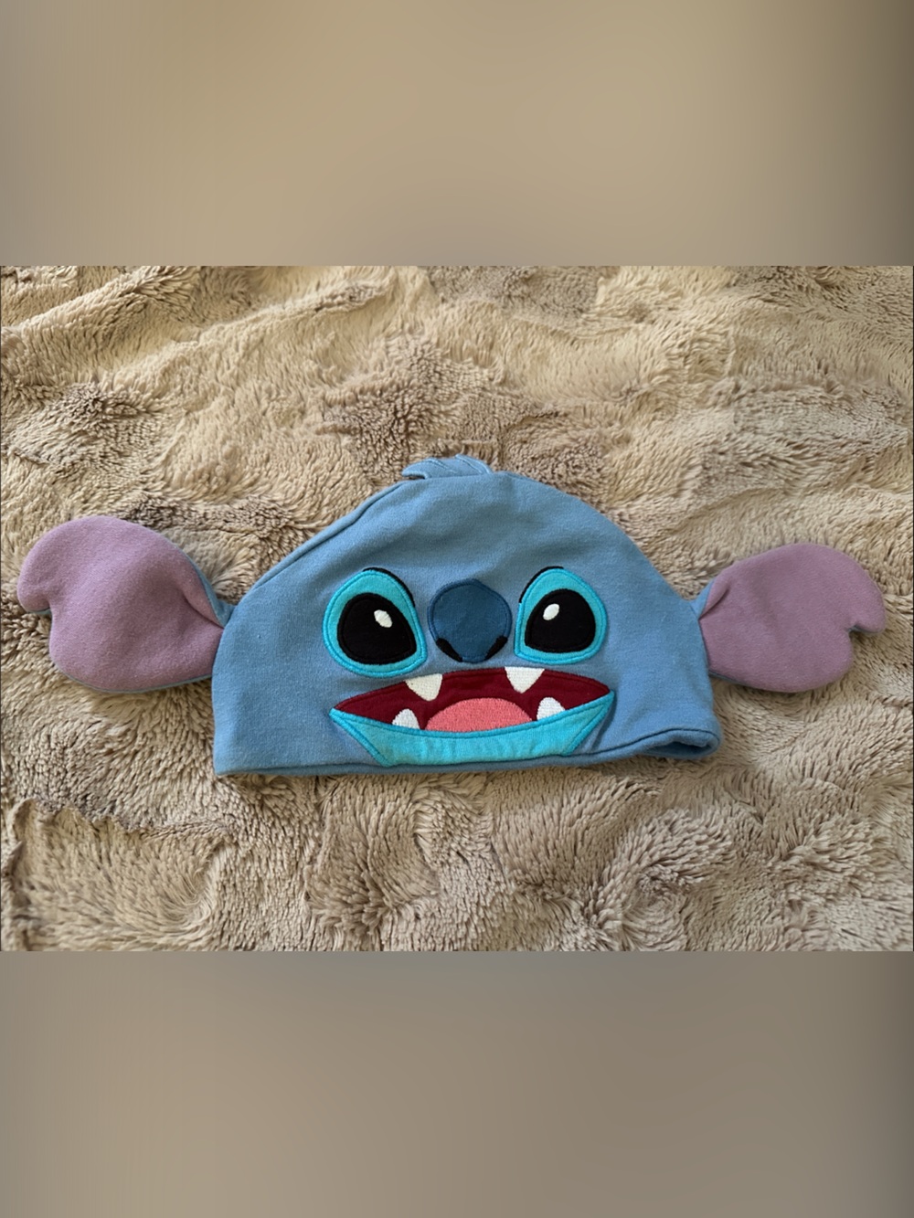Stitch hat, 3-6 months